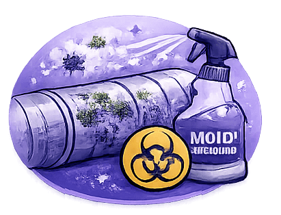 HVAC mold removal service icon